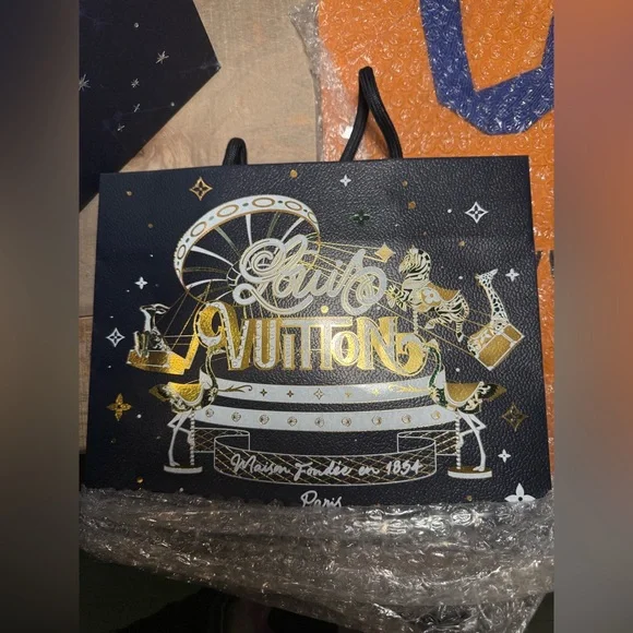 Louis Vuitton Orange Storage Bags